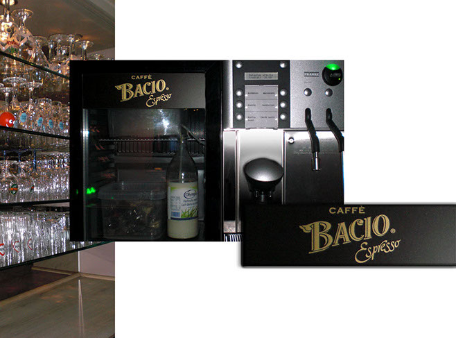 Lekkere Bacio Koffie in den ouden tijd